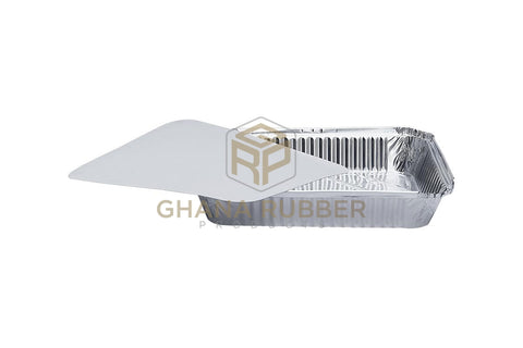 Image of Aluminium Foil Food Containers + Lids 83120