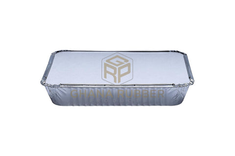 Image of Aluminium Foil Food Containers + Lids 83120