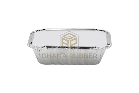 Image of Aluminium Foil Food Containers + Lids 8325