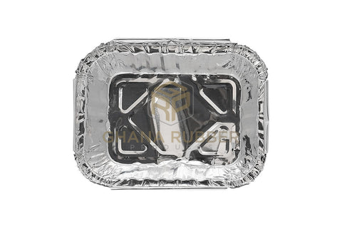 Image of Aluminium Foil Food Containers + Lids 8325