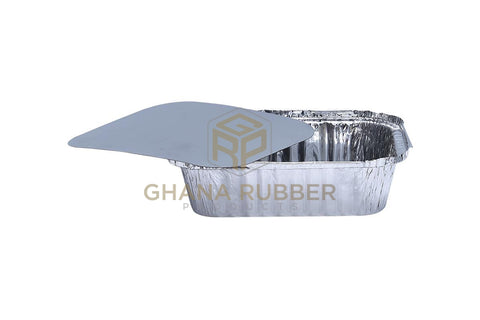 Image of Aluminium Foil Food Containers + Lids 8333