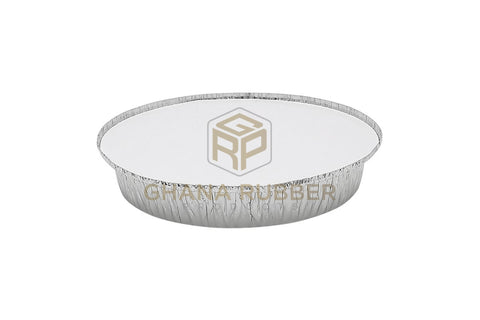 Image of Aluminium Foil Food Containers + Lids Round 31135