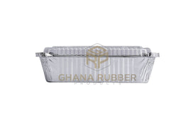 Aluminium Foil Food Containers + Domed Plastic Lids 8399