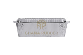 Aluminium Foil Food Containers + Domed Plastic Lids 8777