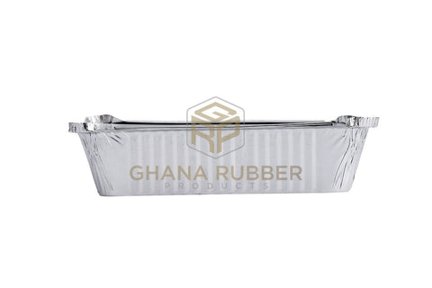 Image of Aluminium Foil Food Containers + Lids 8399