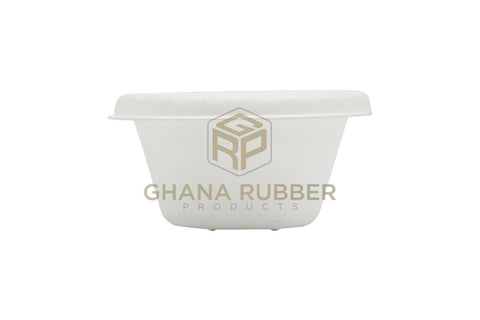 Image of Bagasse 2oz Sauce Cups + Lids