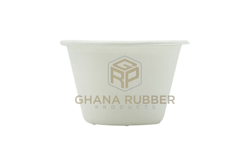 Bagasse 4oz Sauce Cups + Lids