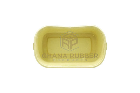 Image of Bagasse 700ml Oval Bowls + Lids
