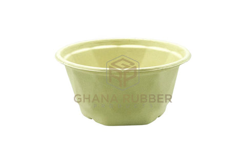 Image of Bagasse 850ml Diamond Bowls + Lids