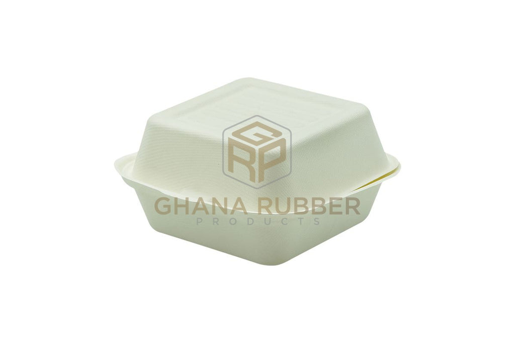 Bagasse Clamshell Boxes 9" x 6"