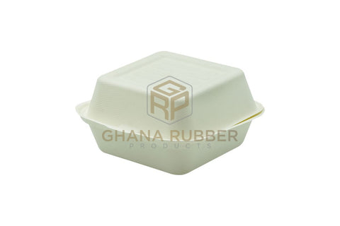 Image of Bagasse Clamshell Boxes 9" x 6"