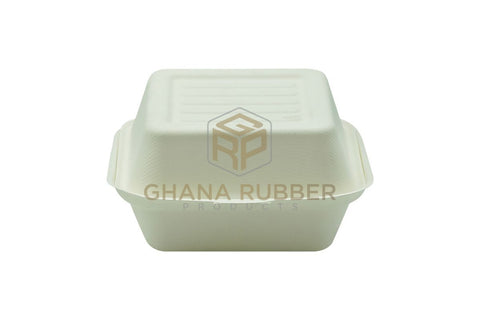 Image of Bagasse Clamshell Boxes 9" x 6"