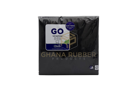 Image of Duni Luxury Napkins Black