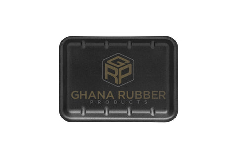 Image of Foam Meat Tray Container D18 Black