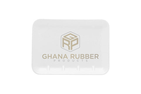 Image of Foam Meat Tray Container D18 White