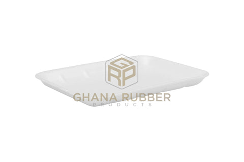 Image of Foam Meat Tray Container D18 White