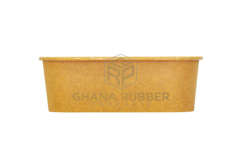 Image of Kraft Rectangular Container 750ml + Lids