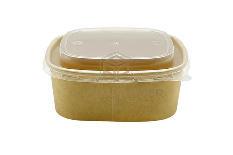Image of Kraft Square Bowls 500ml