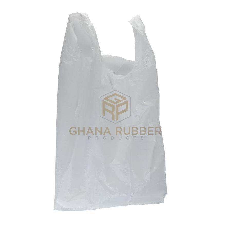 Market Carrier Bags White Small