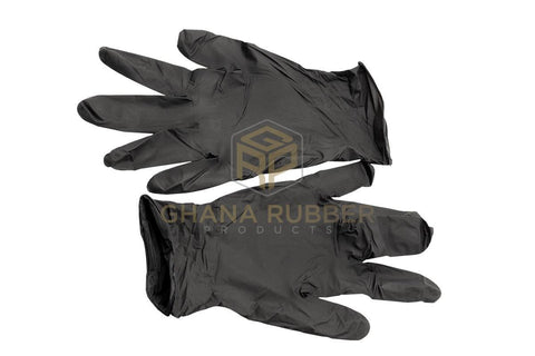 Image of Nitrile Gloves Black Medium - 3