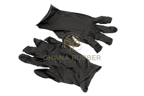 Image of Nitrile Gloves Black Large - 4