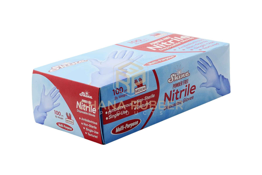 Nitrile Gloves Blue Medium