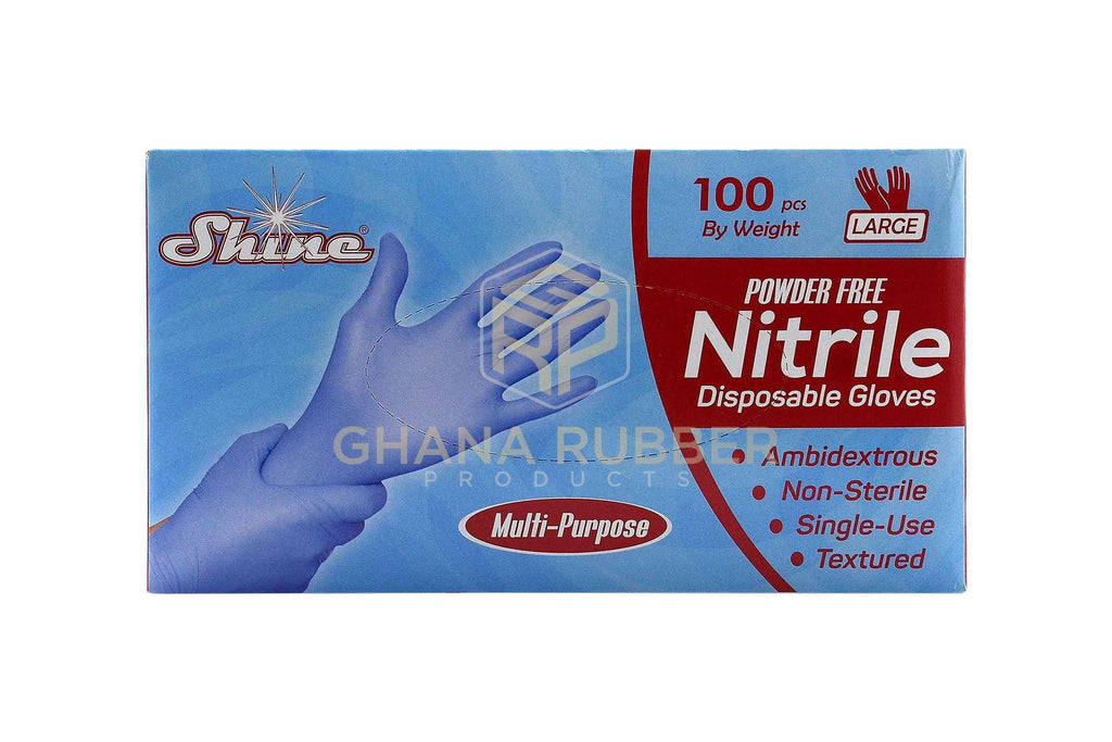 Gloves Nitrile Blue Large Size