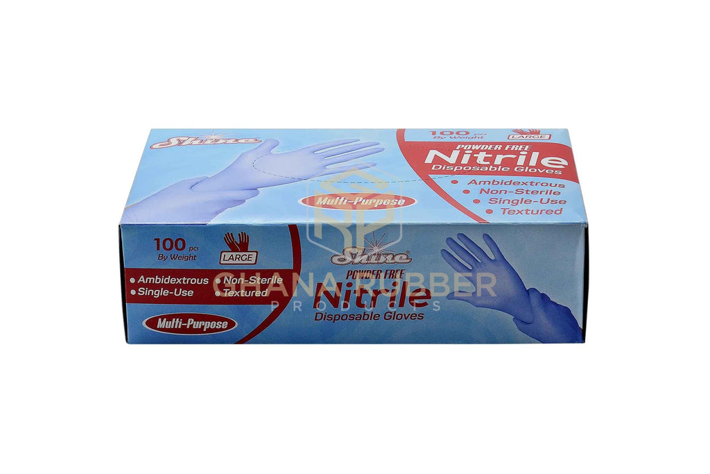 Gloves Nitrile Blue Large Size