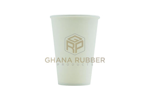 Image of Paper Cups 12oz Plain + Lids