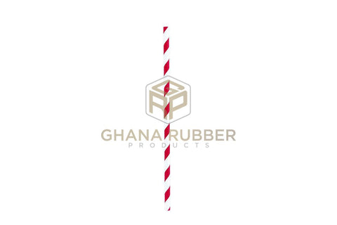 Image of Paper Straws Mixed Colours 6mm