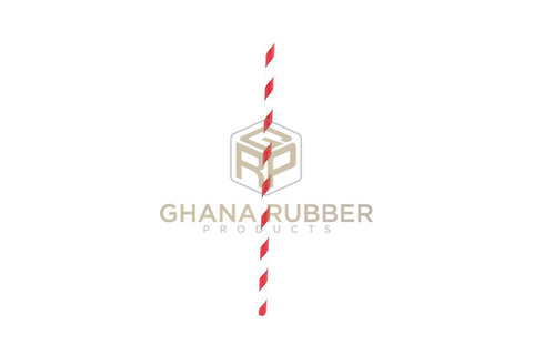 Image of Paper Straws Mixed Colours 6mm