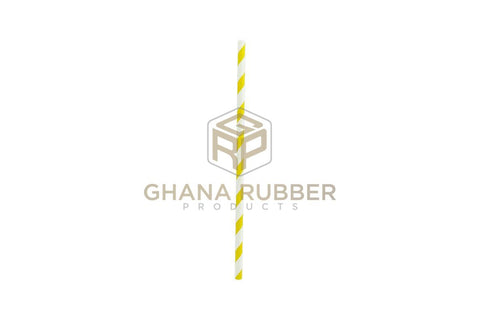 Image of Paper Straws Mixed Colours 6mm