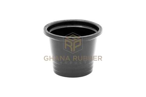 Image of Pepper Cups Black With Lids