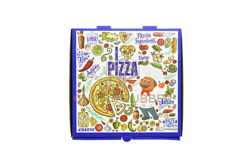 Image of Pizza Boxes 10" Deep Blue