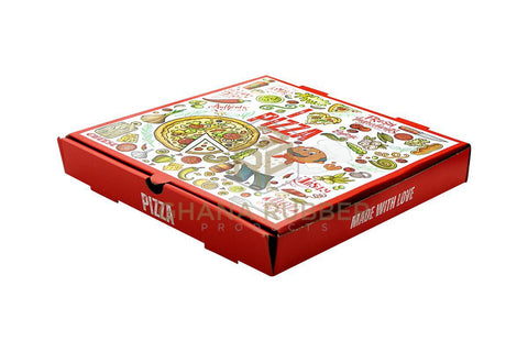 Image of Pizza Boxes 12" Red
