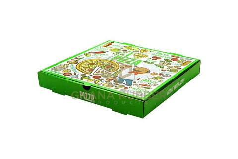 Image of Pizza Boxes 13" Green