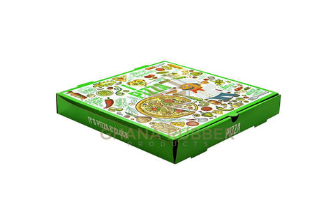 Image of Pizza Boxes 13" Green