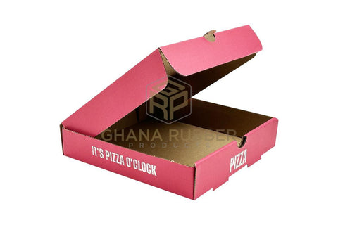 Image of Pizza Boxes 8" Pink (22cm)