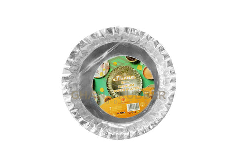 Image of Premium Paper Plates 8-Inch Silver