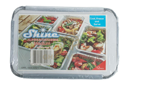 Image of Retail Pack for Aluminium Food Container 8389