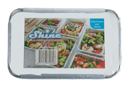 Image of Retail Pack for Aluminium Food Container 8777