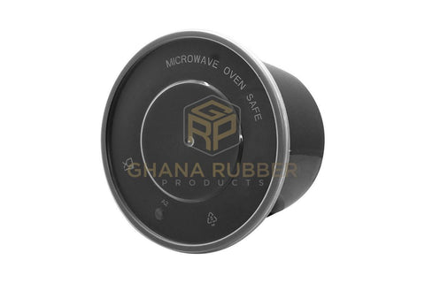 Image of Shine Microwavable Containers Round 1000cc Black