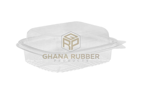 Image of Square Hinged Container 375cc Domed