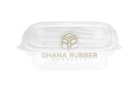 Image of Square Hinged Container 375cc Flat