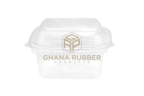 Image of Square Hinged Container 600cc Domed