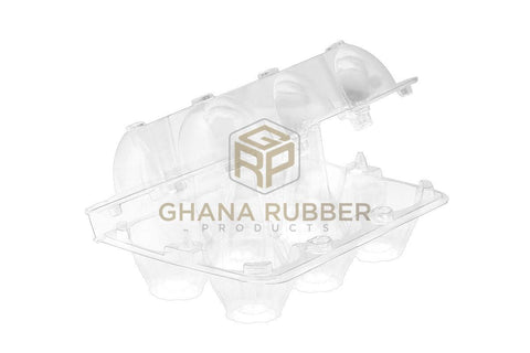 Image of Transparent Egg Trays for 6-Eggs