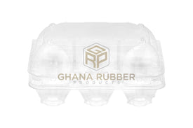 Transparent Egg Trays for 6-Eggs