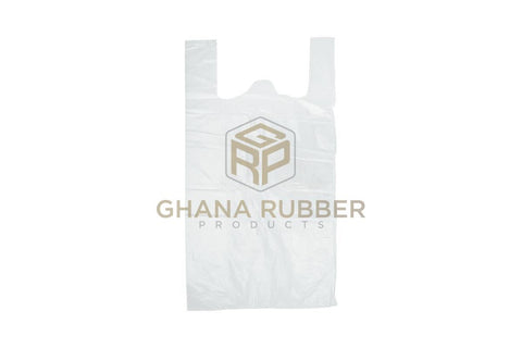 Image of Unprinted Carrier Bags White Large
