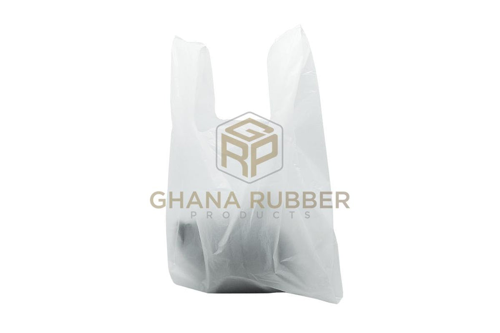 Unprinted Carrier Bags White Medium