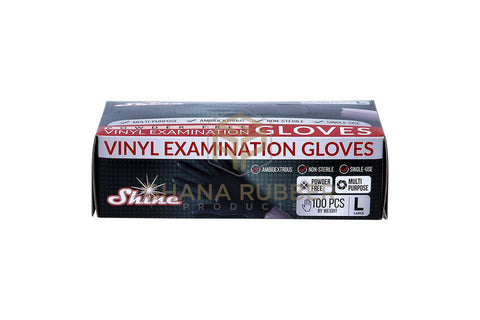 Image of Vinyl Gloves Black